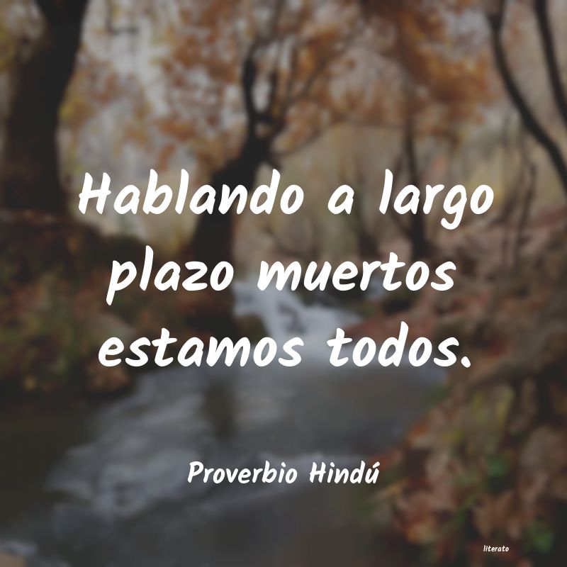 frases de Proverbio Hindú