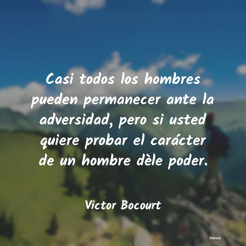 Frases de Victor Bocourt