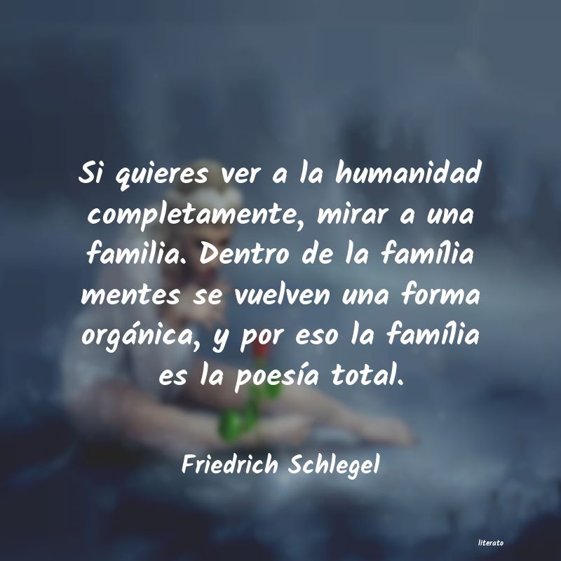 Frases de Friedrich Schlegel