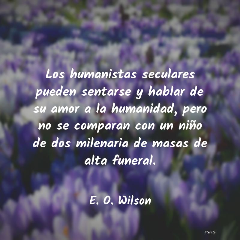 frases de E. O. Wilson