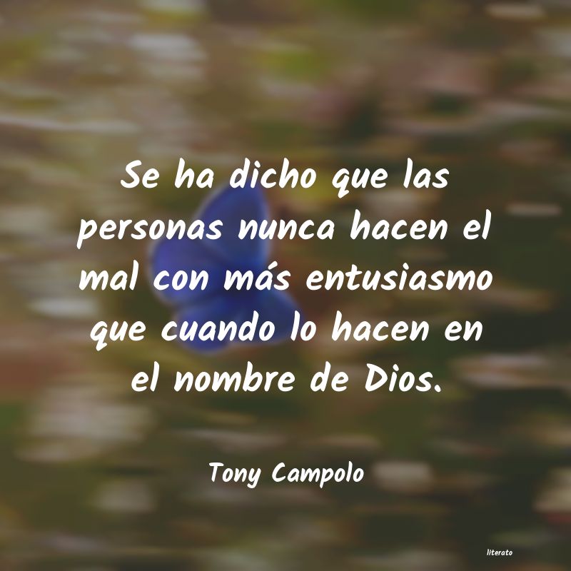 Frases de Tony Campolo