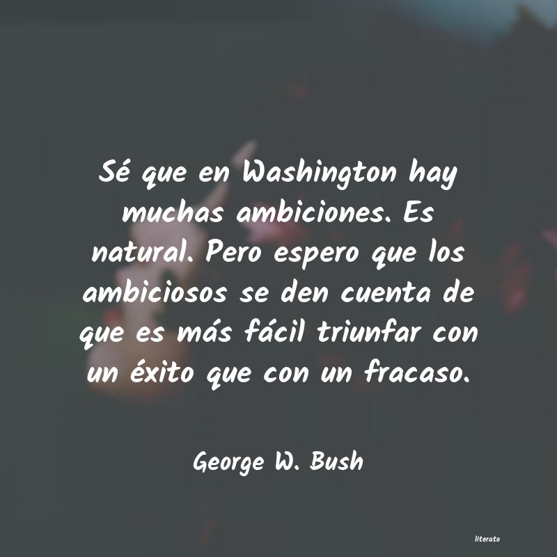 frases de George W. Bush