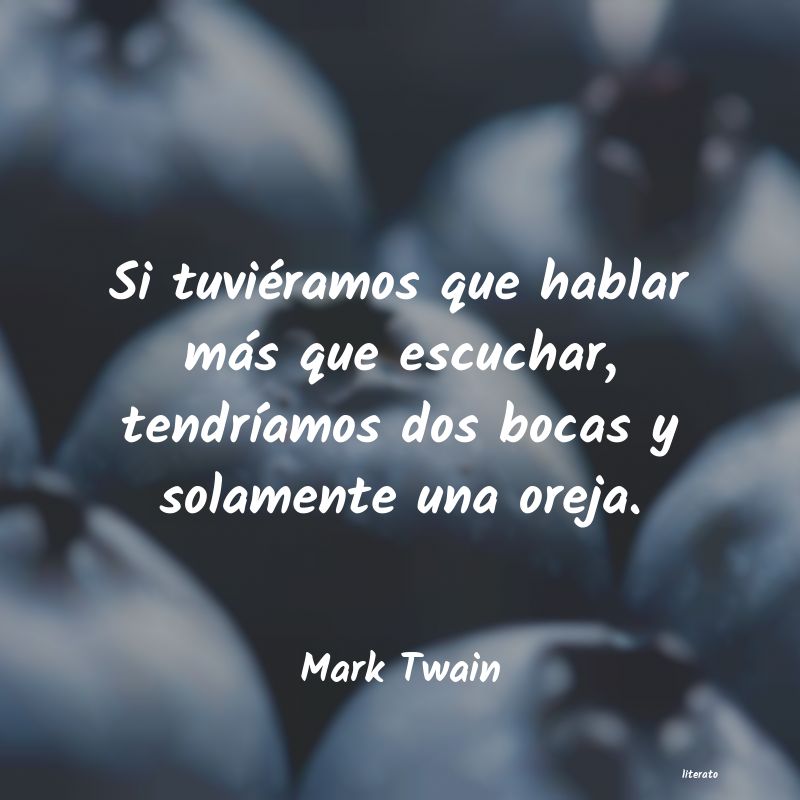 frases de Mark Twain