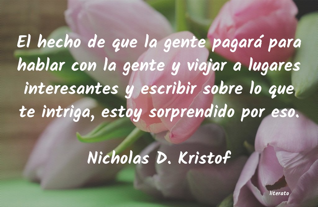 frases de Nicholas D. Kristof