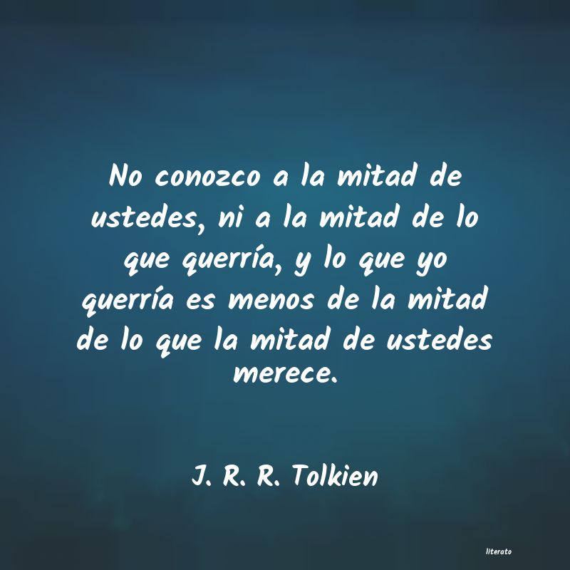 Frases de J. R. R. Tolkien