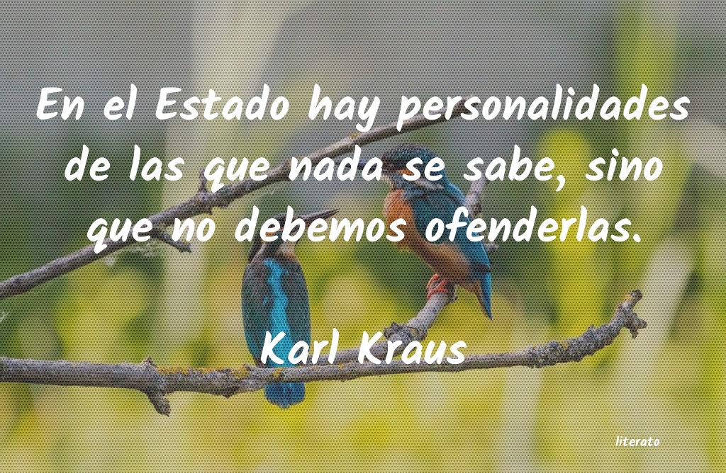 Frases de Karl Kraus