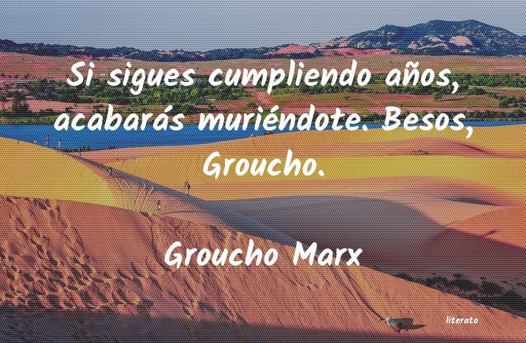 frases de Groucho Marx