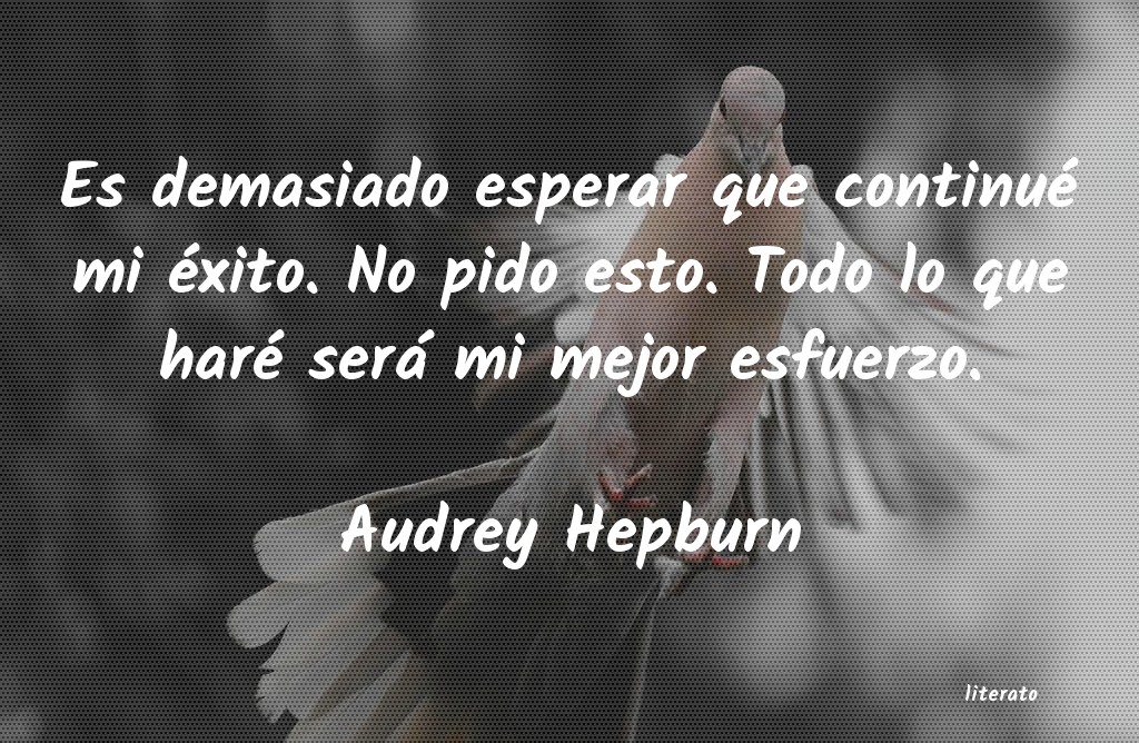 Frases de Audrey Hepburn