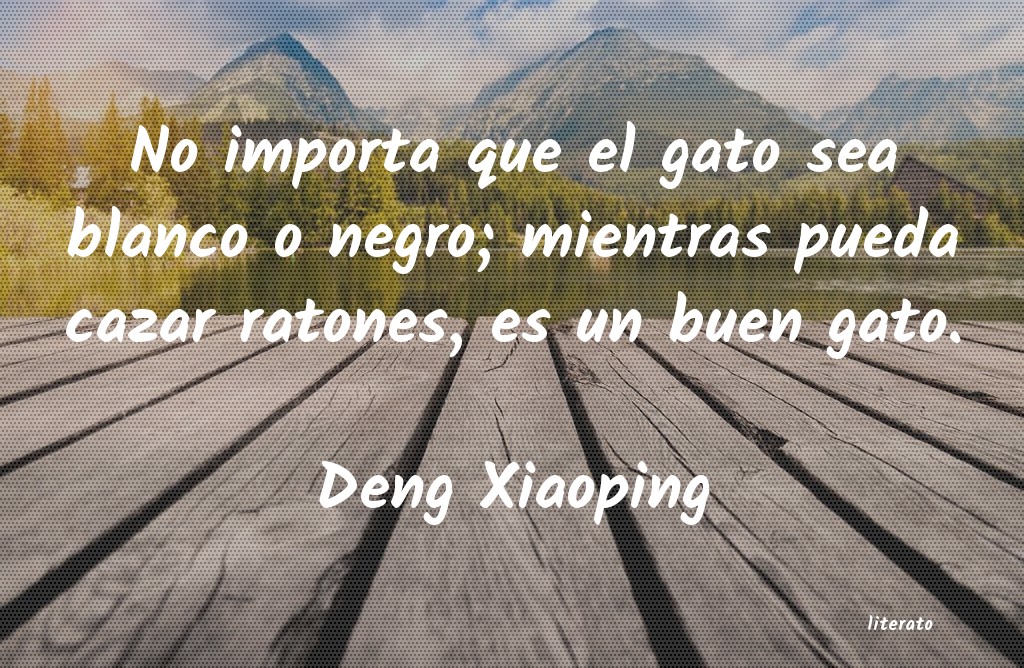 Frases de Deng Xiaoping