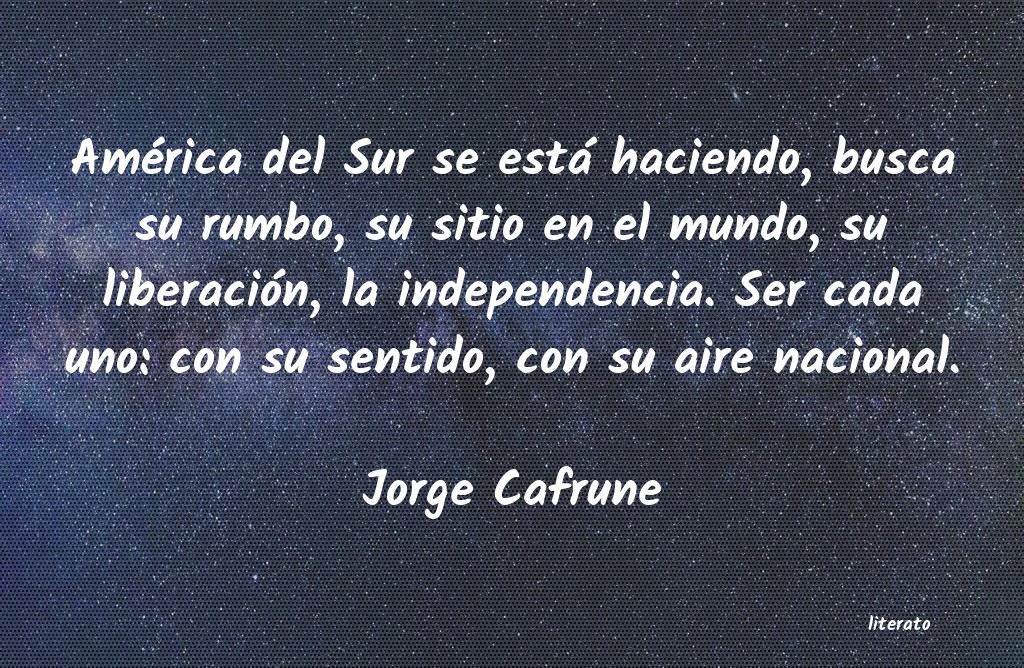 Frases de Jorge Cafrune