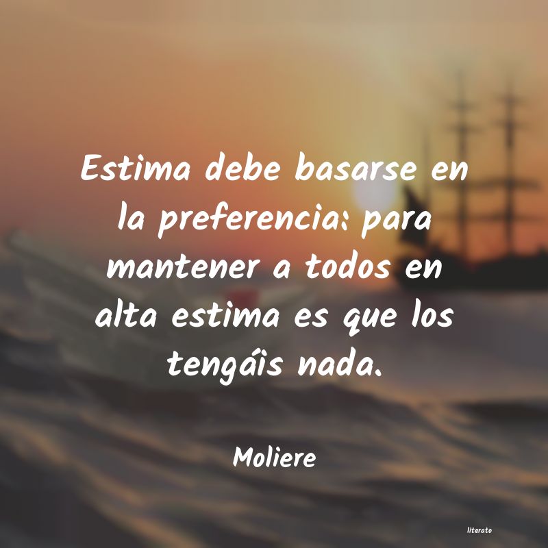 Frases de Moliere