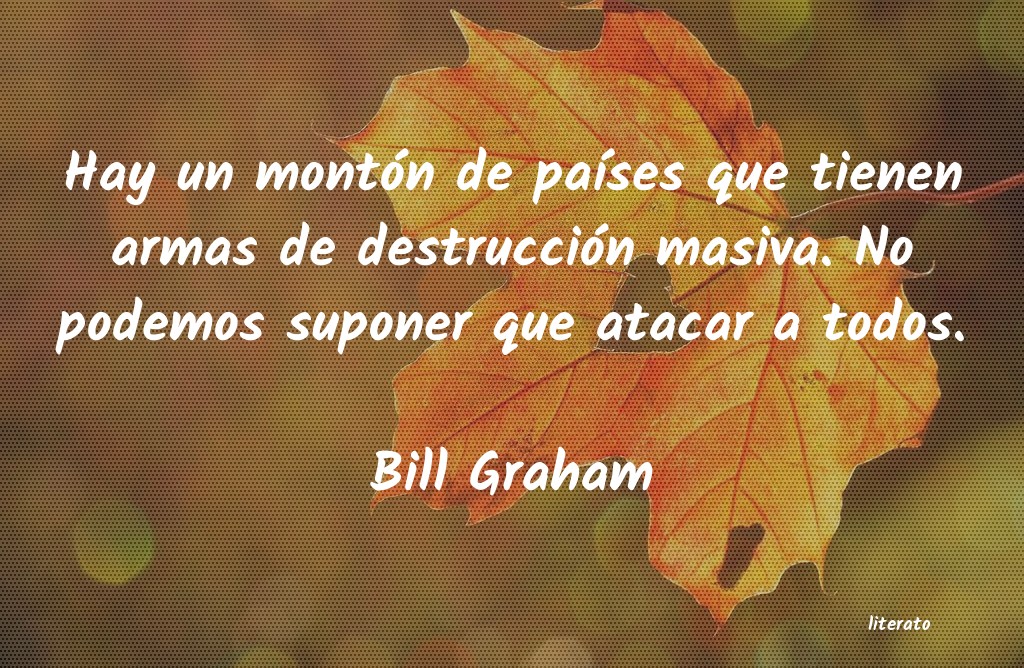 frases de Bill Graham