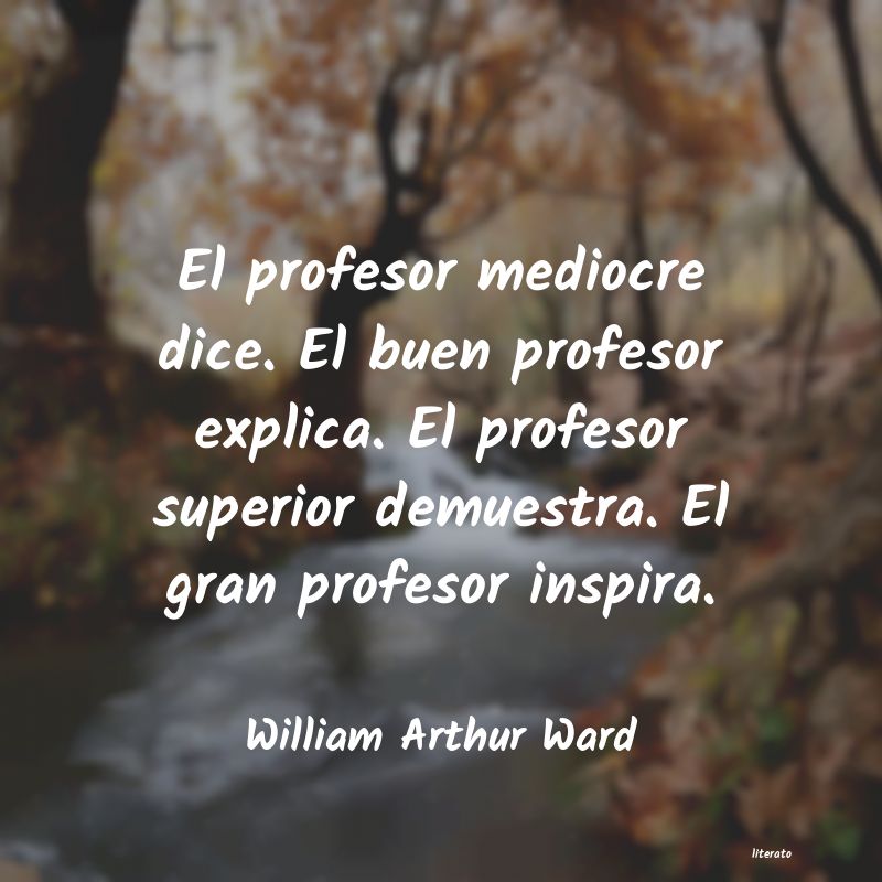 el profesor mediocre