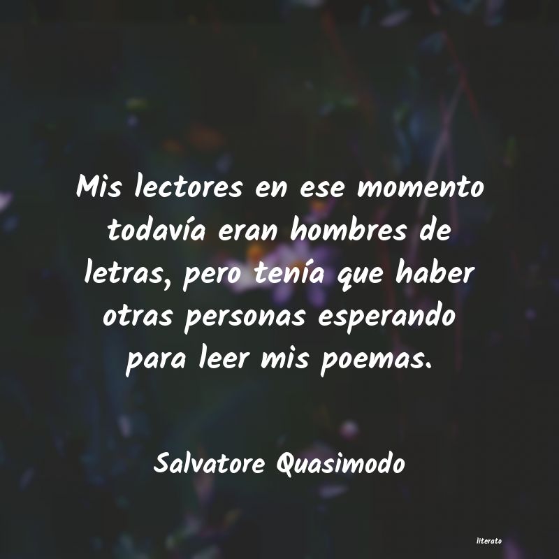 frases de Salvatore Quasimodo