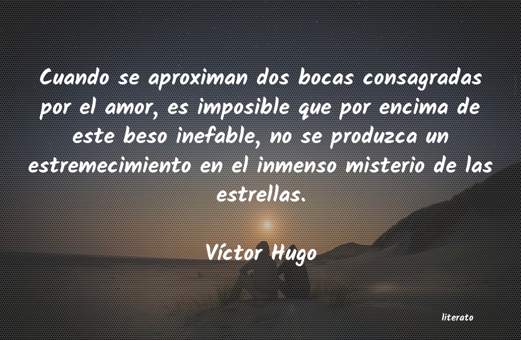 frases de VÃctor Hugo