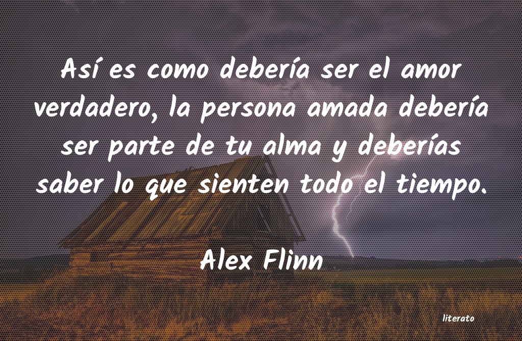 Frases de Alex Flinn