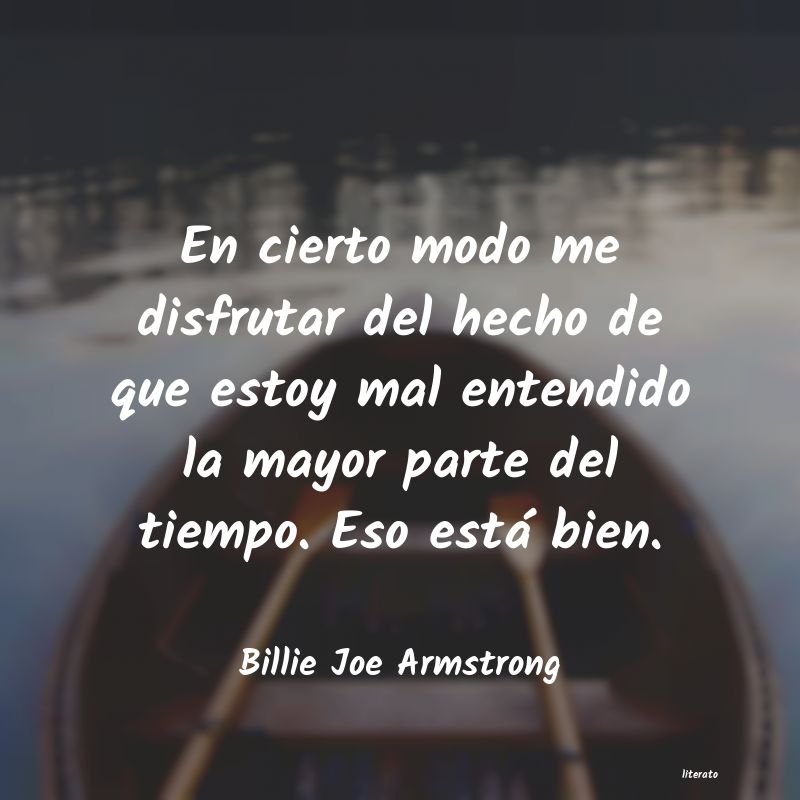 frases de Billie Joe Armstrong