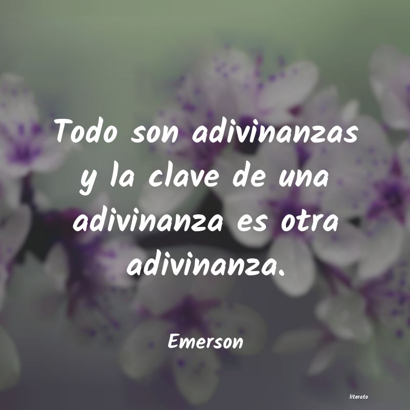 Frases de Emerson