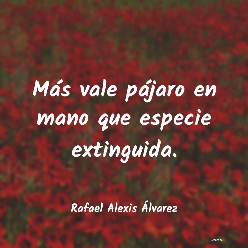 Frases de Rafael Alexis Álvarez