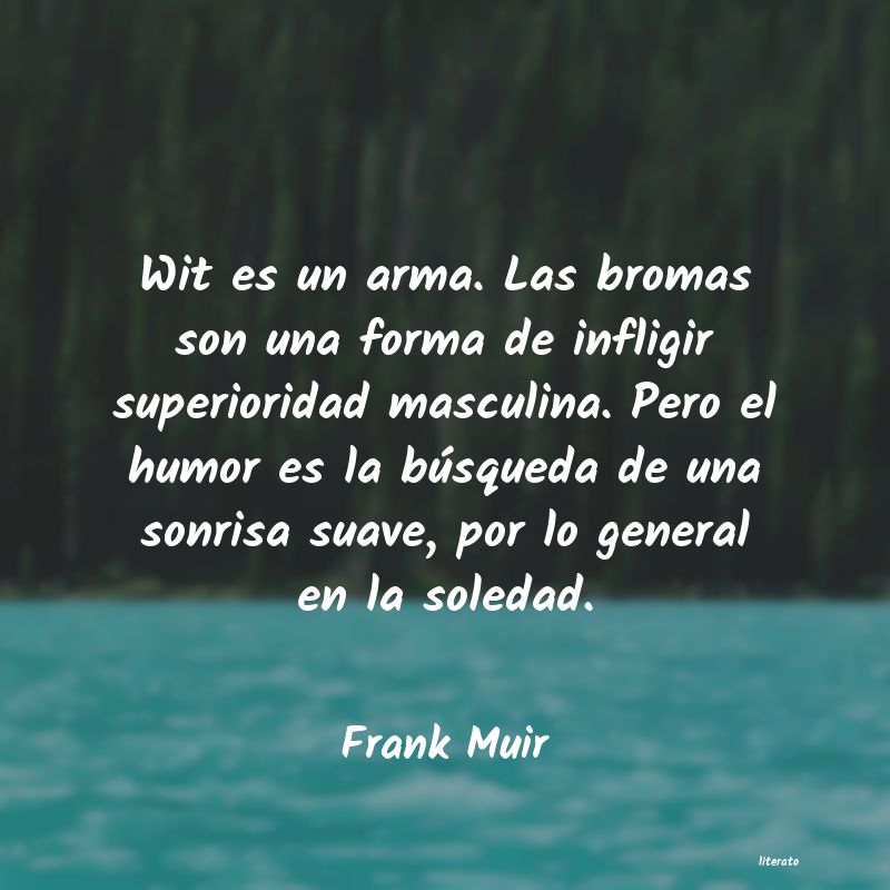 Frases de Frank Muir