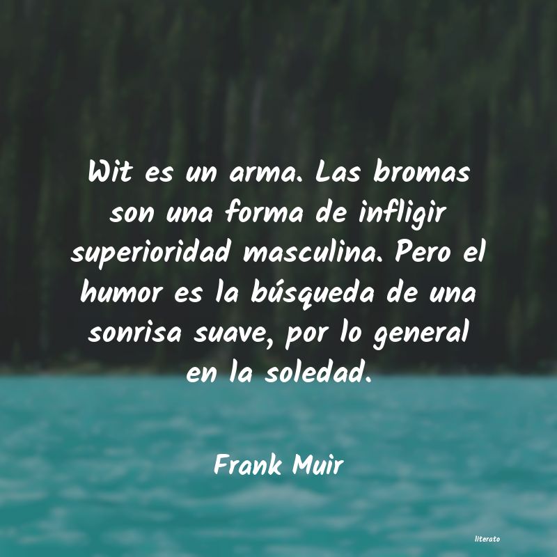 frases de Frank Muir