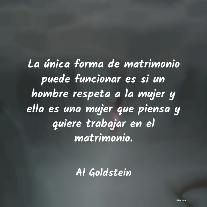 frases de Al Goldstein