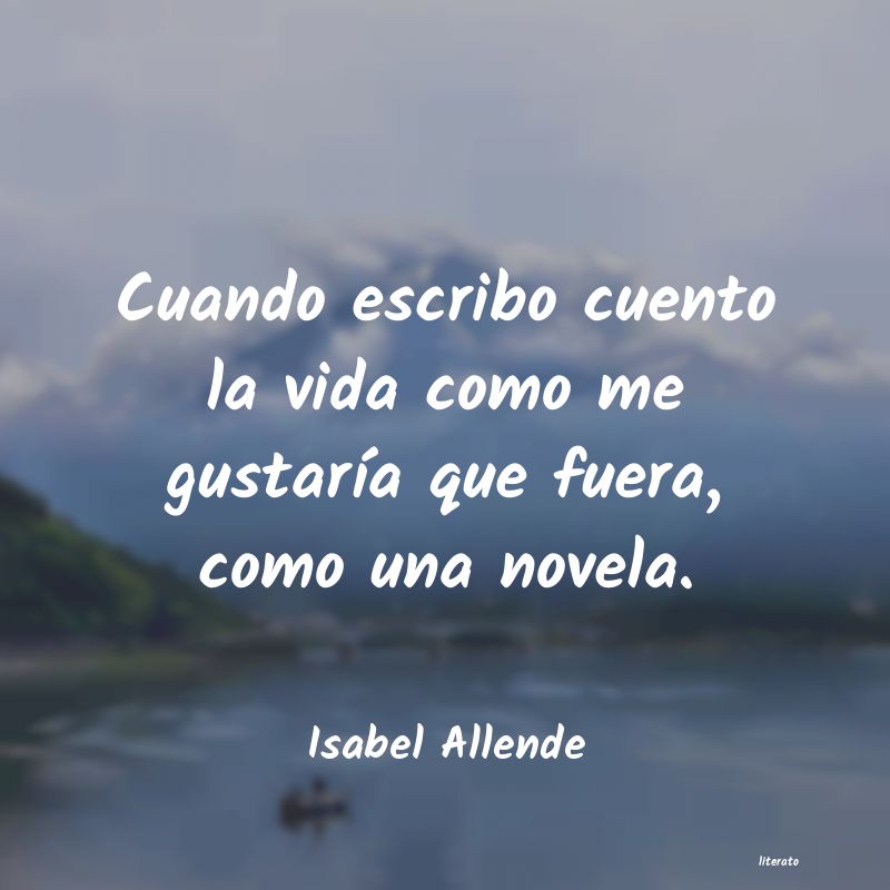 Frases de Isabel Allende