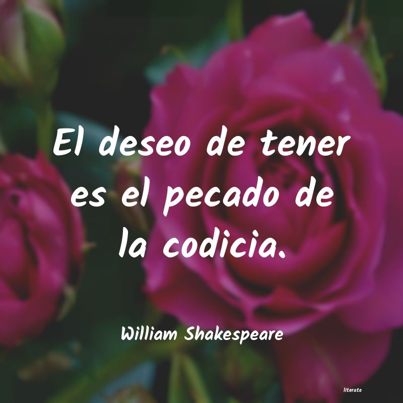 frases de William Shakespeare