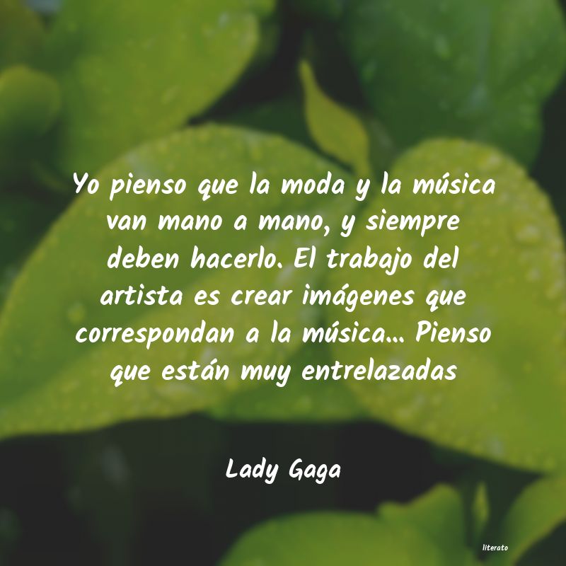 frases de Lady Gaga