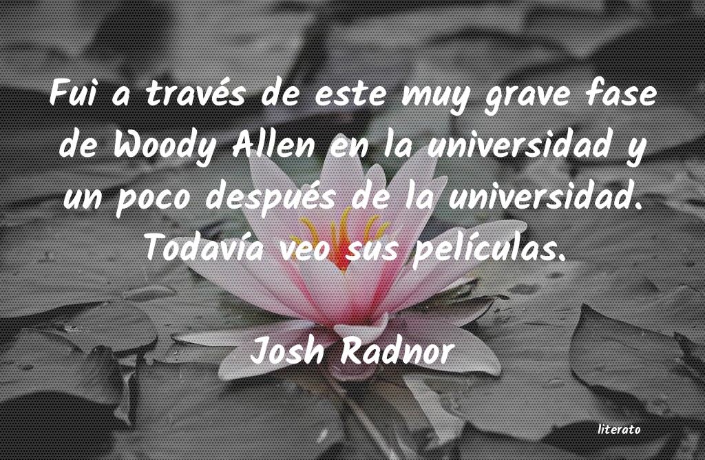 Frases de Josh Radnor