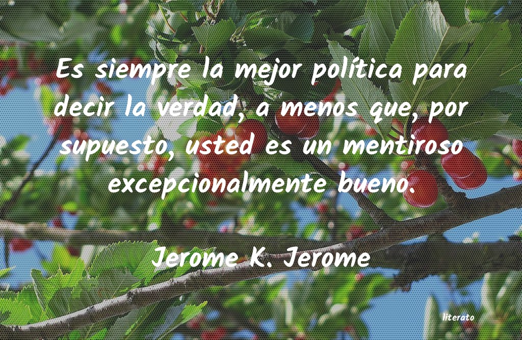 Frases de Jerome K. Jerome