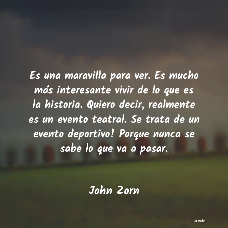 Frases de John Zorn