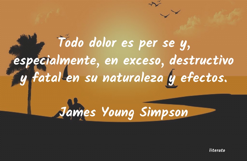 frases de James Young Simpson