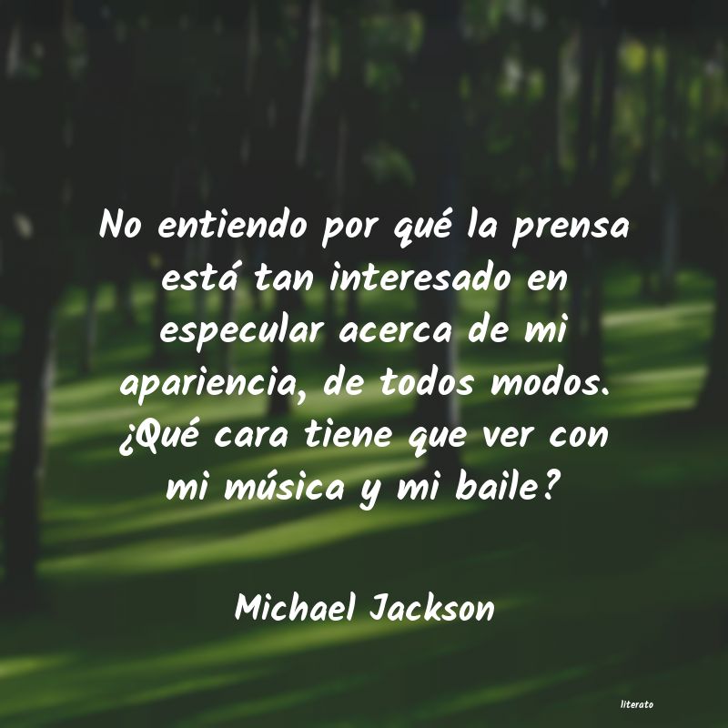 Frases de Michael Jackson