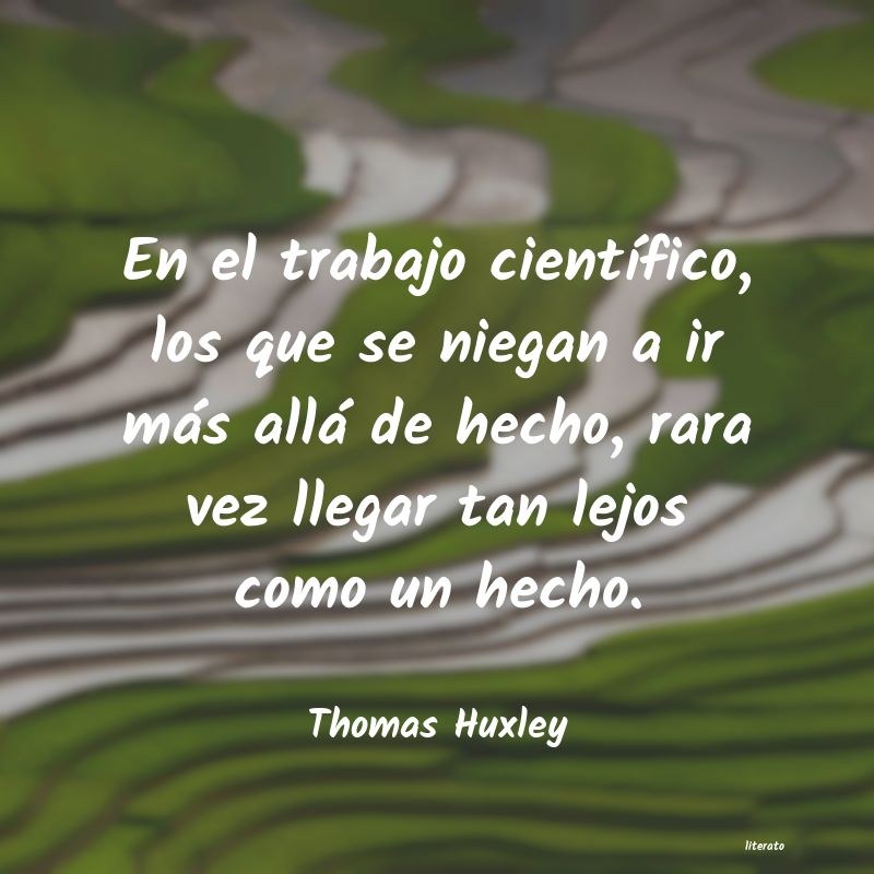 Frases de Thomas Huxley