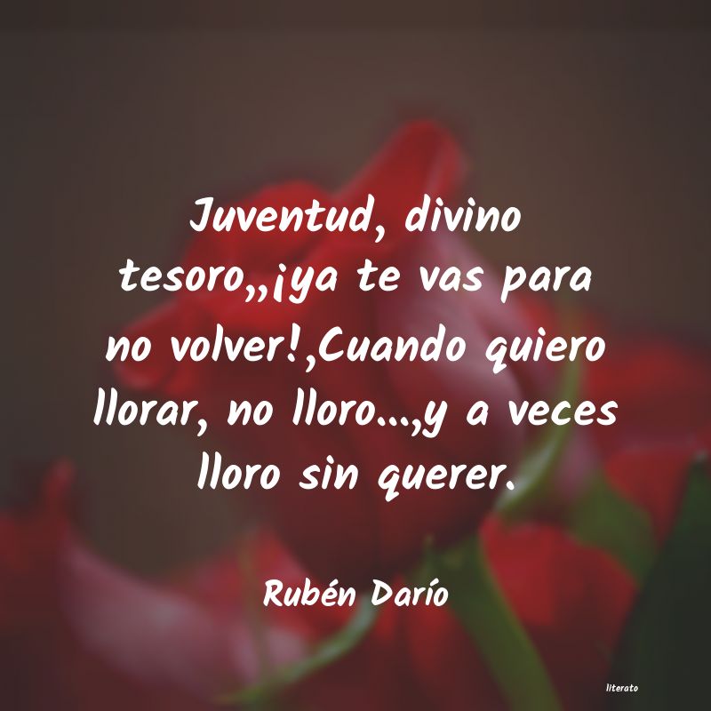 frases de Rubén DarÃo