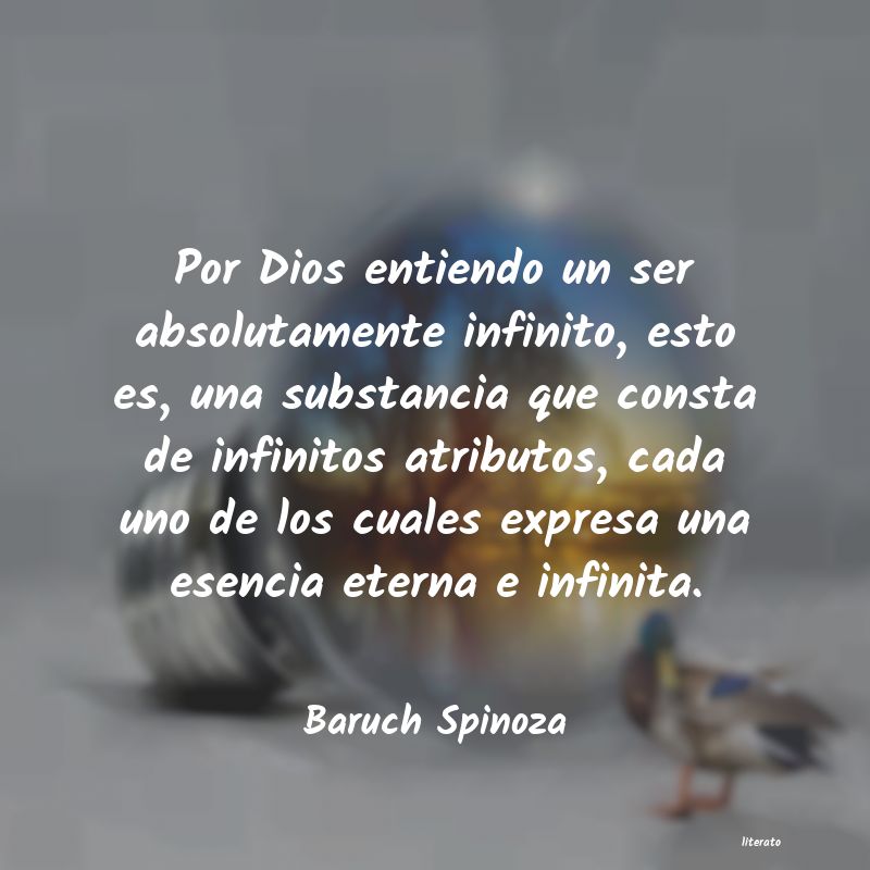 Frases de Baruch Spinoza