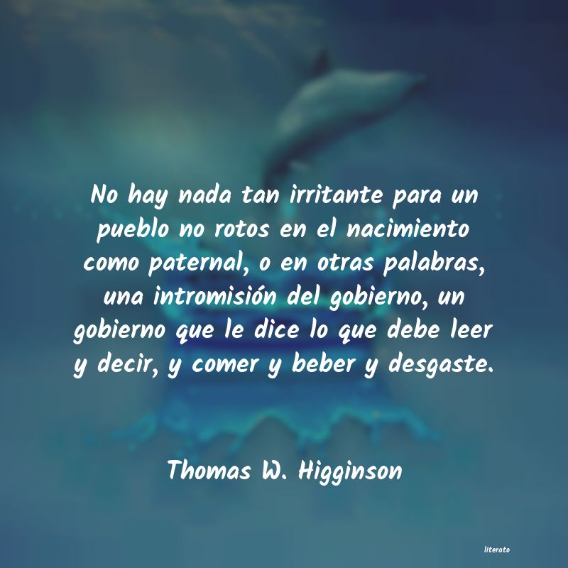 Frases de Thomas W. Higginson