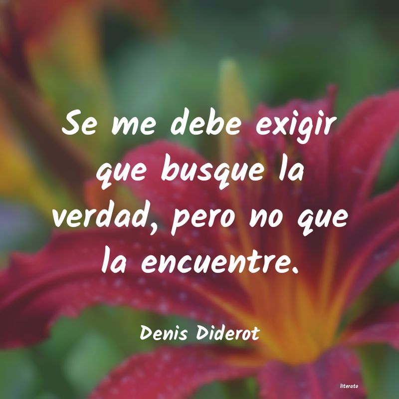 Frases de Denis Diderot