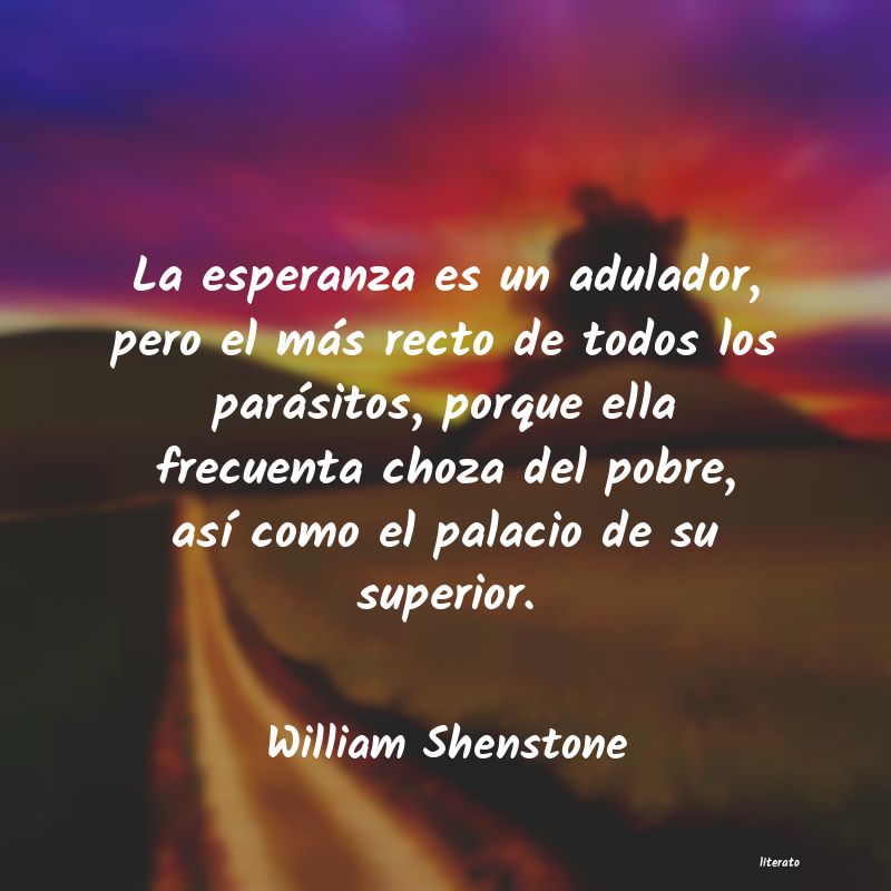frases de William Shenstone