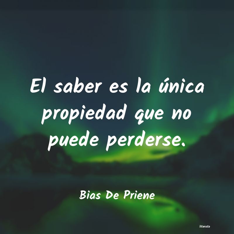 Frases de Bias De Priene