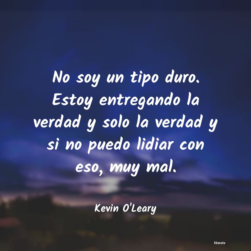 frases de Kevin O'Leary