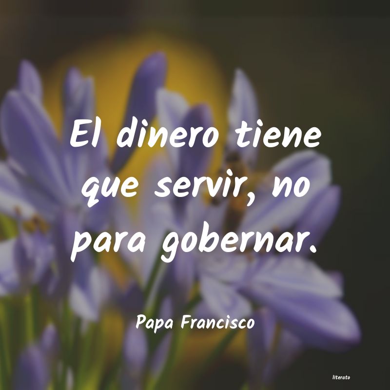 Frases de Papa Francisco