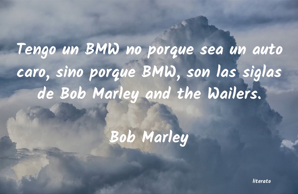 frases de Bob Marley