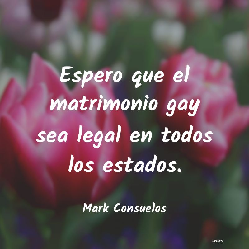 frases de Mark Consuelos