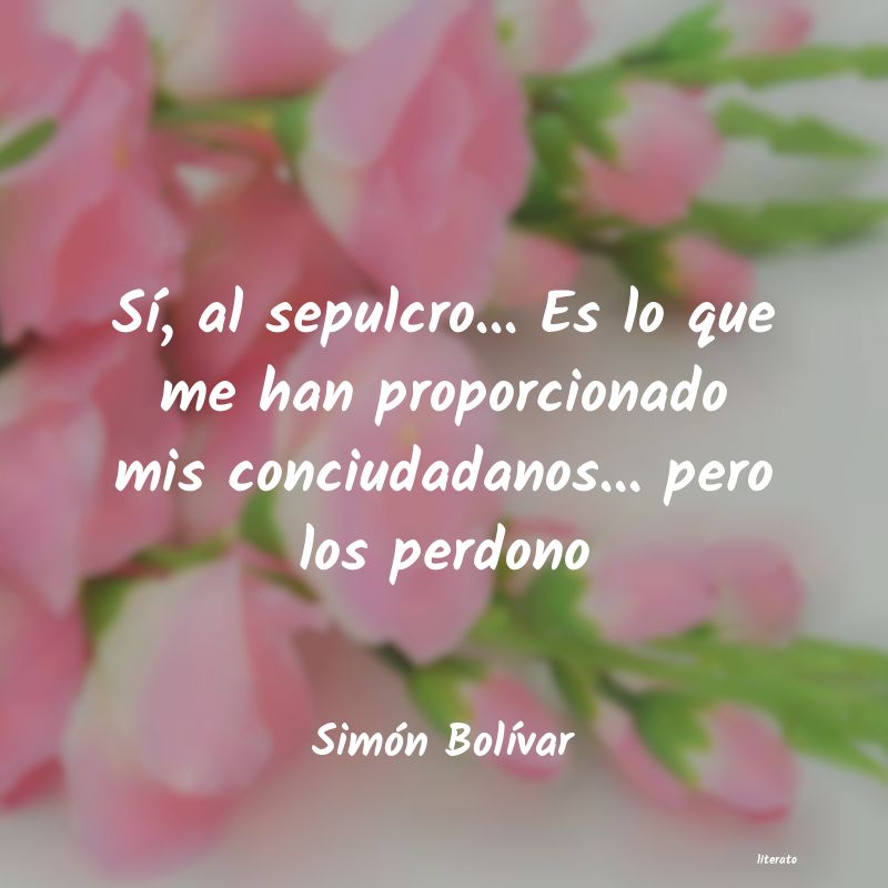 poemas del libertador simon bolivar
