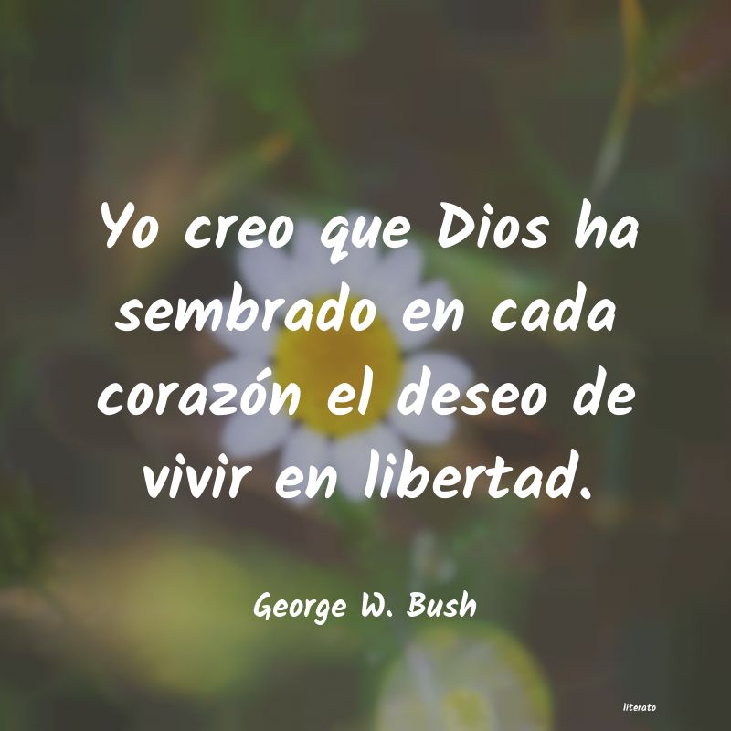 Frases de George W. Bush