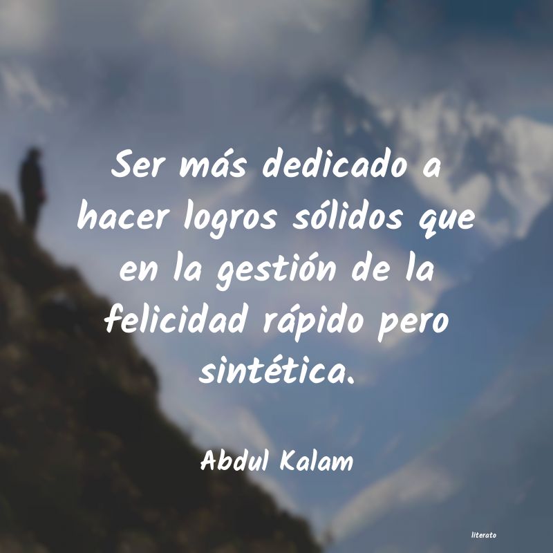 frases de Abdul Kalam