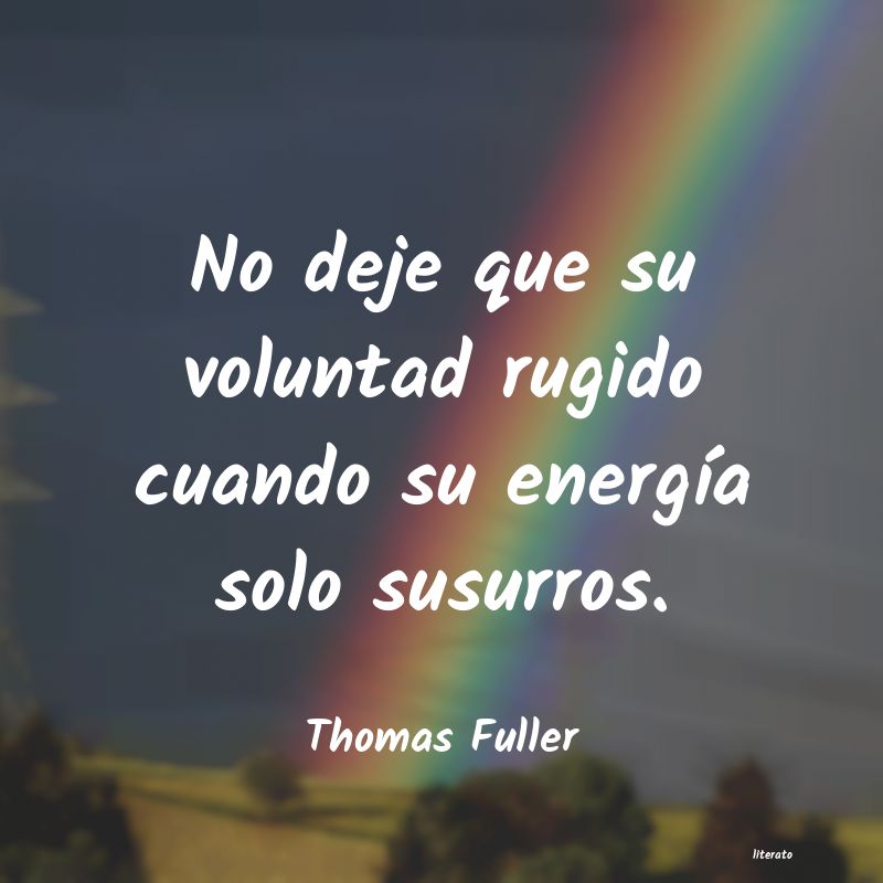 Frases de Thomas Fuller