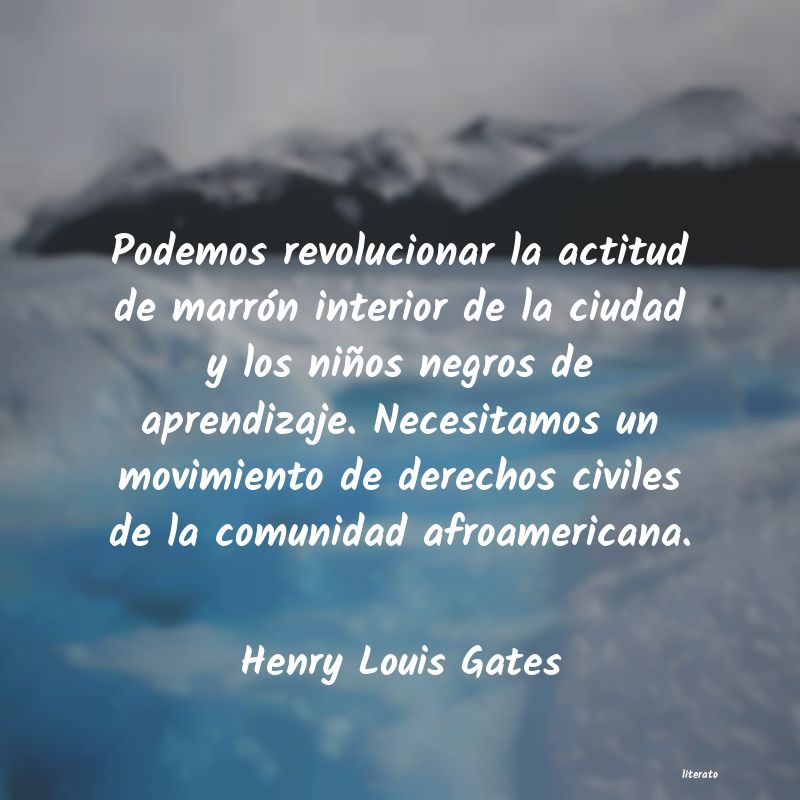 frases de Henry Louis Gates